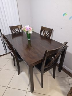 Hermoso 💚 Comedor 4 Sillas