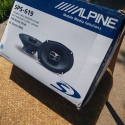 NEW Alpine Car Speakers