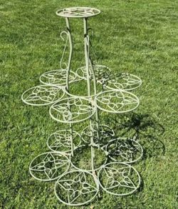 Vintage Iron Plant Stand