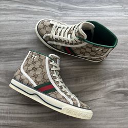 Gucci Tennis 1977 GG High “Beige Ebony” Size 7.5 Women’s (EU 37.5)