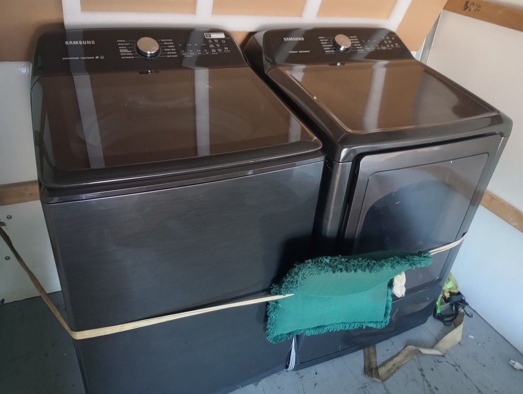 Moving Sale! Like New Samsung Electric Washer & Dryer Set - WA50R5400AV & DVE50R5400V (Original $2000+ Value!)