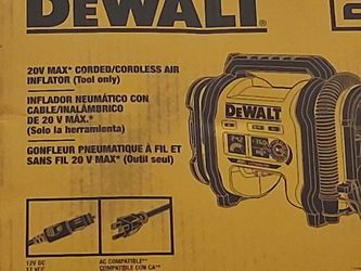 DeWalt air compressor