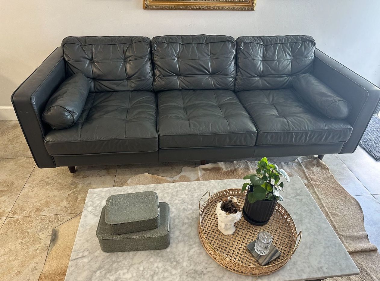 City Furniture leather Sofa