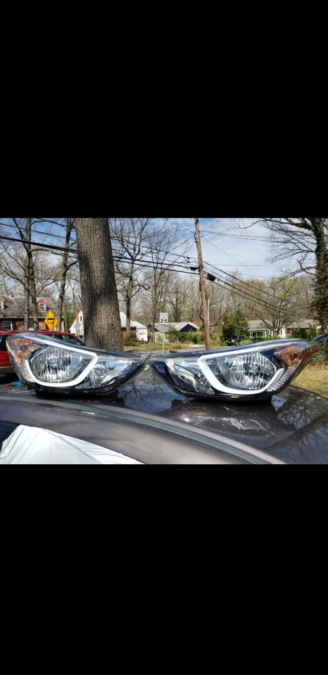 huindai Elantra 14-16 headlights