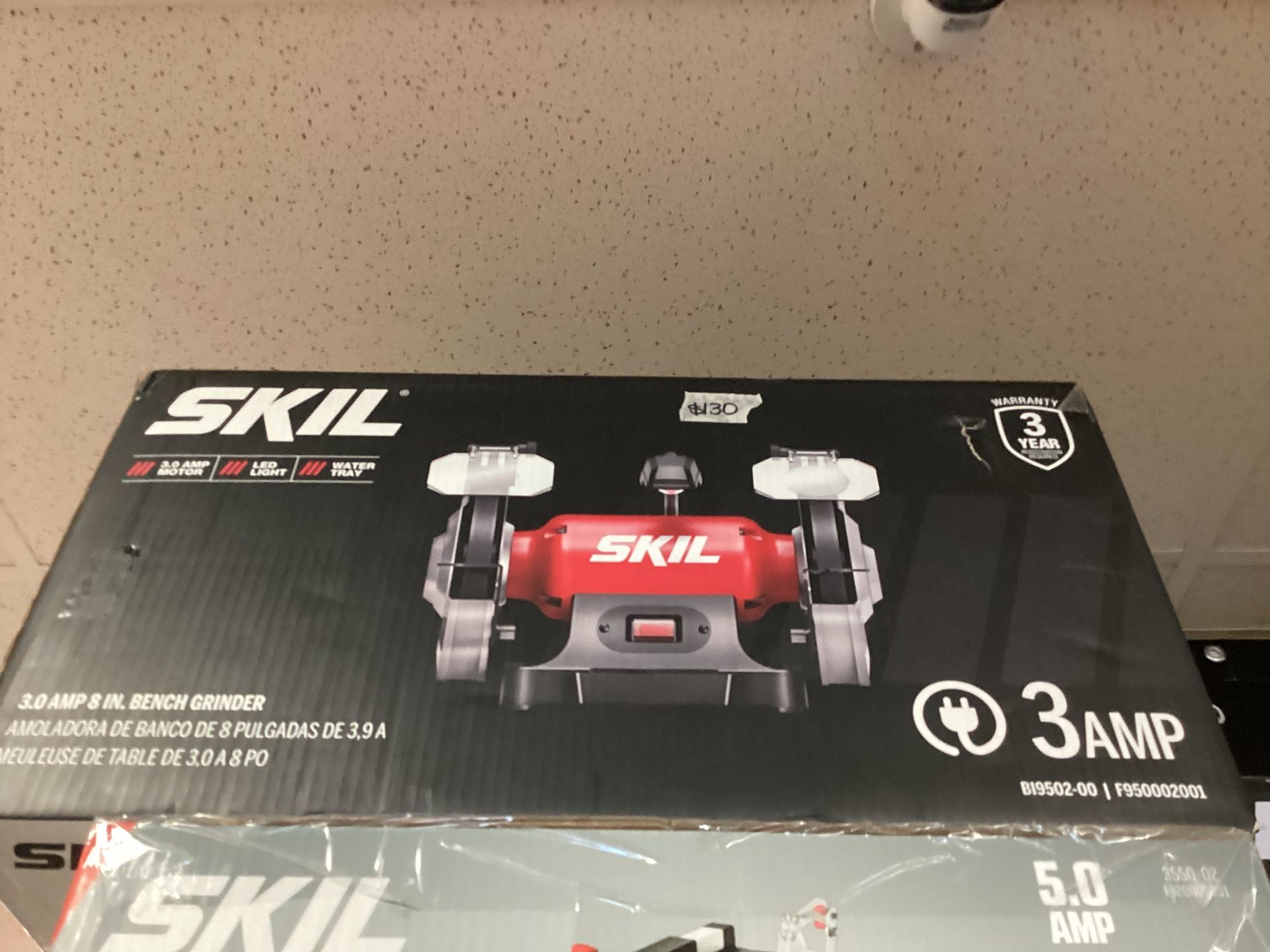 SKIL Corded Bench Grinder $130