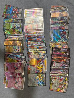 125 Pokémon TCG Double Rare Card Lot
