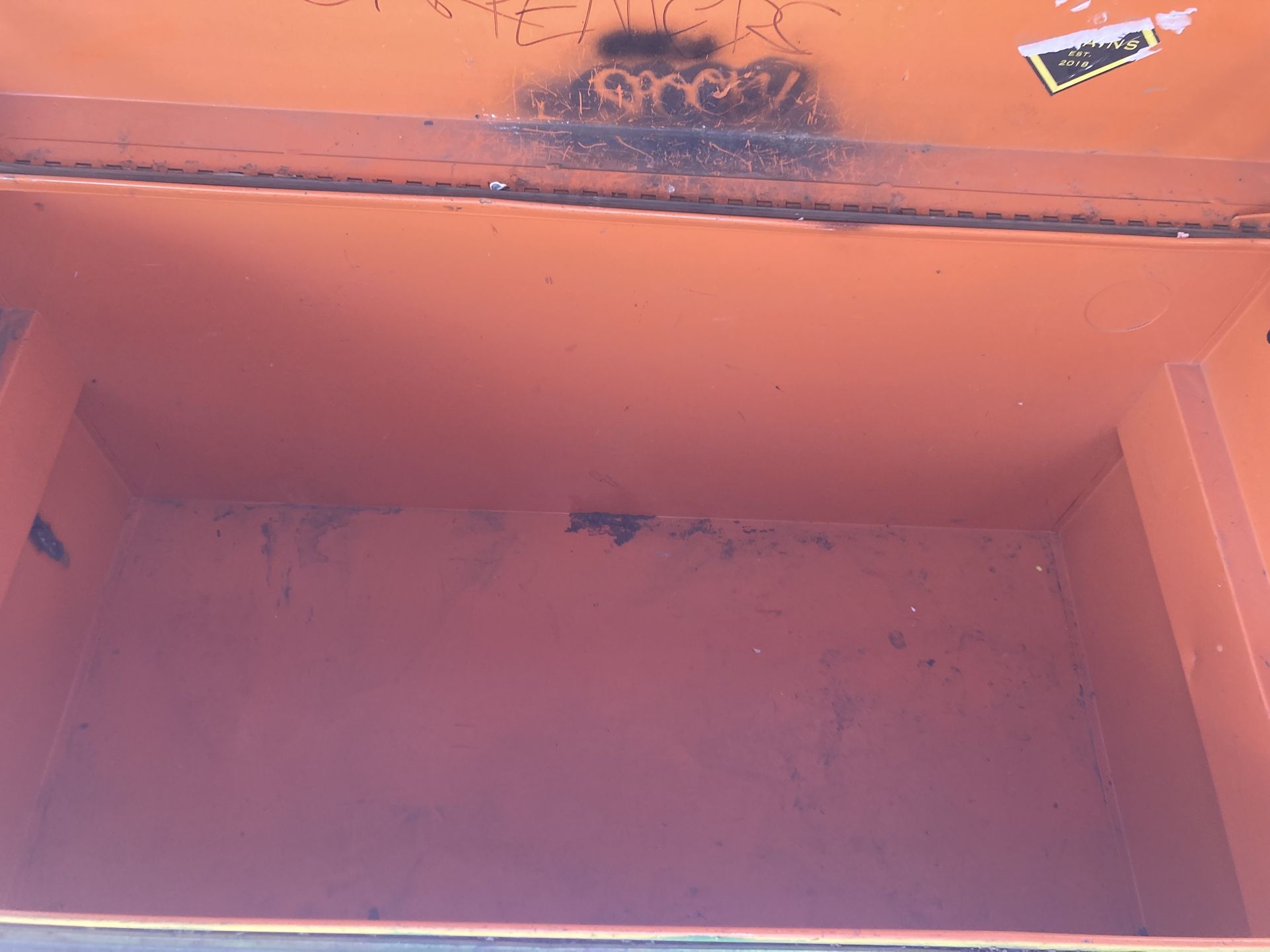 Orange Tool Box