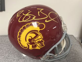 Reggie Bush Signed Full-Size USC Trojans Helmet – Pristine Condition