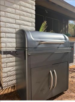 TRAEGER XL PELLET GRILL SMOKER USED WORKS GREAT