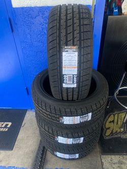 Milestar Set New Tires 235/45/18 EV COMPATIBLE
