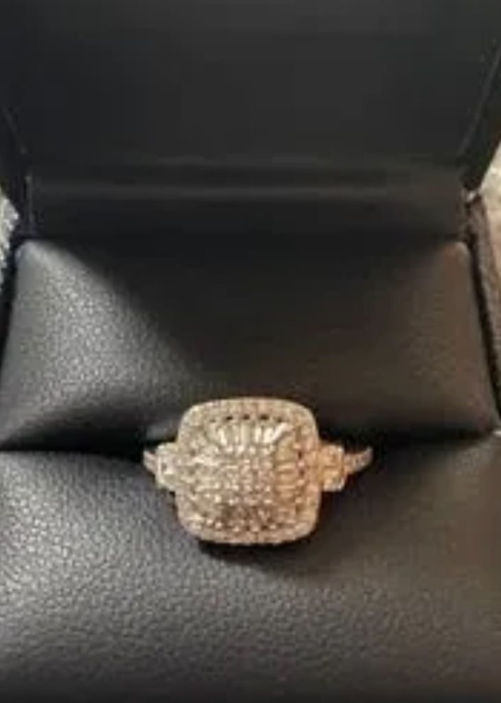 🌟🌟 Diamond Vintage Inspired Ring (1/2 ct. t.w.) in 14k white Gold🌟🌟