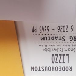 Lizzo- Houston Rodeo