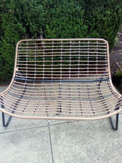 Wicker Love Seat 