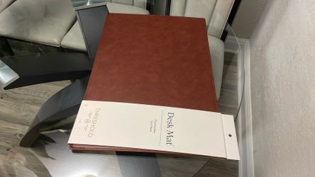 Unused desk mat