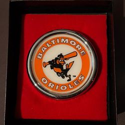 Baltimore Orioles Baseball Medallion Lighted Car Truck Vintage Logo Emblem