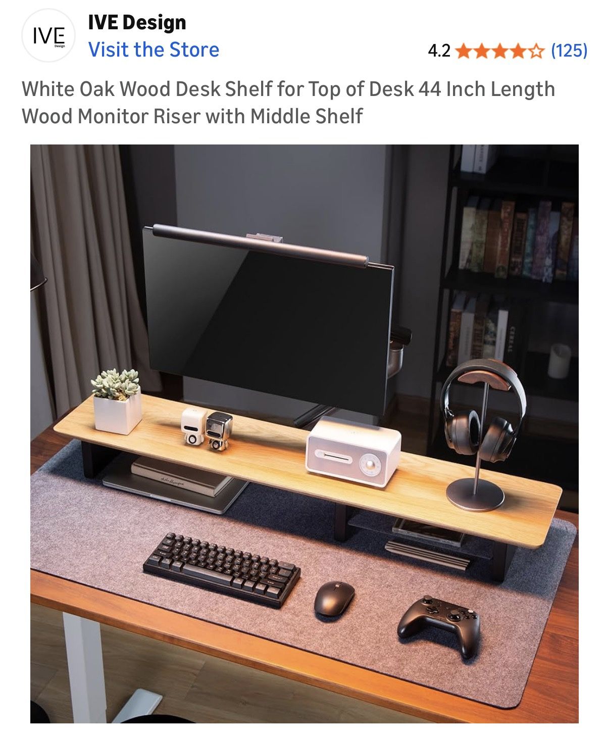 Desk shelf Monitor Riser