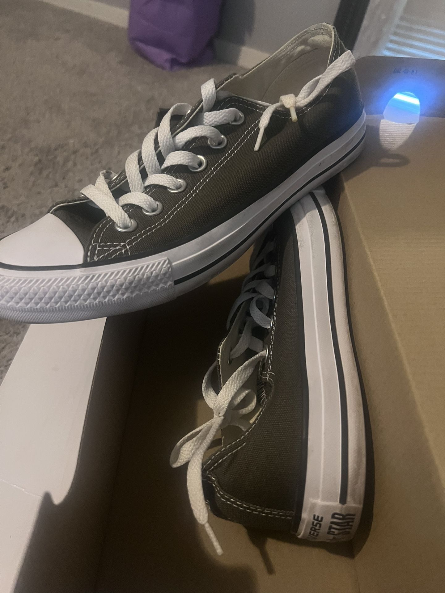 Olive Green Converse