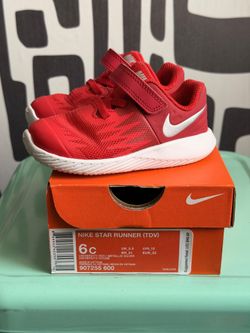 Nike Star Runner (TDV) "University Red" – Toddler Size 6C