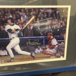 AaronBoone 2003 games 7 HR autograph