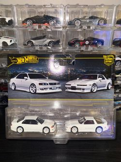 Hot Wheels Toyota Chaser JZX Chaser & Toyota Supra Premium Car Culture 2 pack