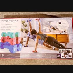 Pro-form Neoprene Dumbbell 32lb Set