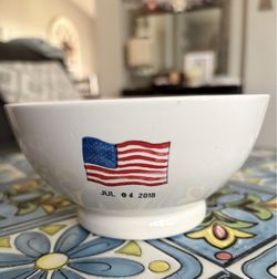 Rae Dunn Fourth of July bowl