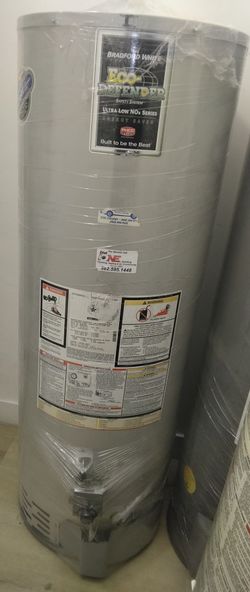 BRADFORD WHITE 40GL WATER HEATER 💦