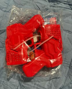 2 red bubbles gun each one $5