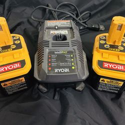 Ryobi Battery's W Charger