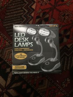 LED DESK LAMPS 2 Set