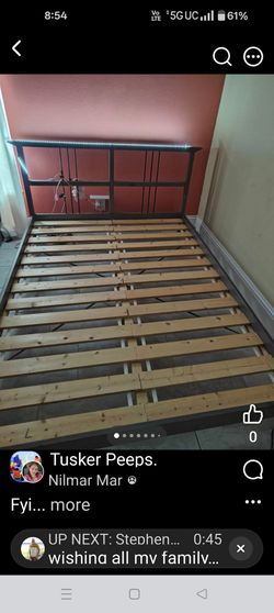 Ikea queen bed frame