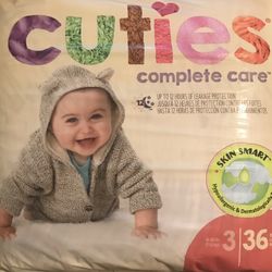 Cuties Diapers Size3