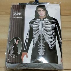 Black and bone hoodie