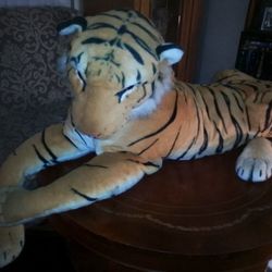 Large Stuffed New Tiger
