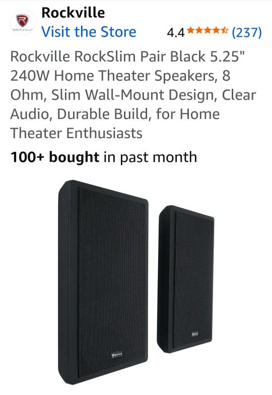 Wall Mount Speakers