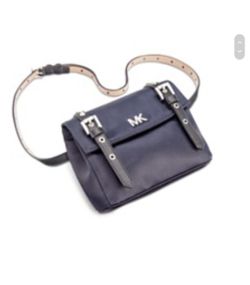 New michael kors belt bag blue