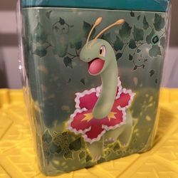 Pokemon TCG Grass Stacking Tin Sealed (Evolving skies)