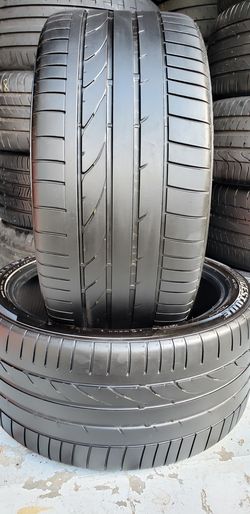 285/35/20 BRIDGESTONE POTENZA MUSTANG CHEVY DODGE JAGUAR