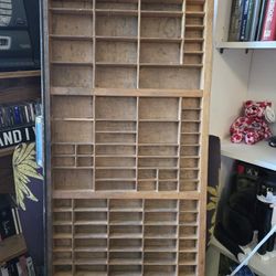 Antique Printer's Tray