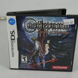Castlevania: Order of Ecclesia (Nintendo DS, 2008) Complete CIB w/ Manual Insert