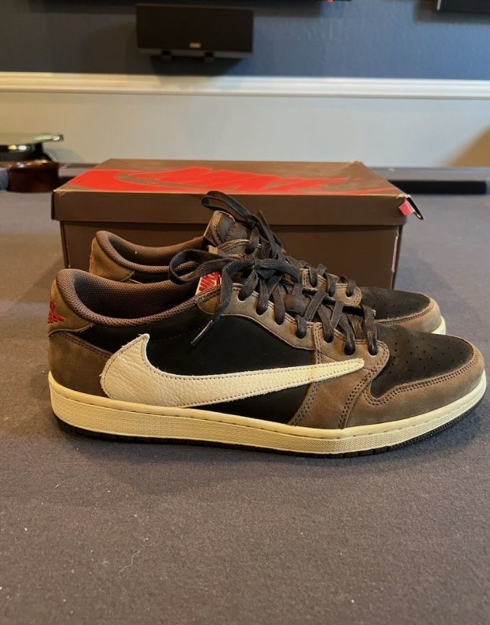 Nike Air Jordan 1 Retro Low Travis Scott Cactus Jack OG Mocha