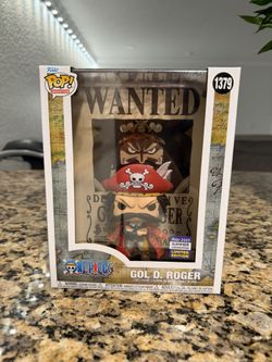 Gol D Roger Wanted Poster Funko