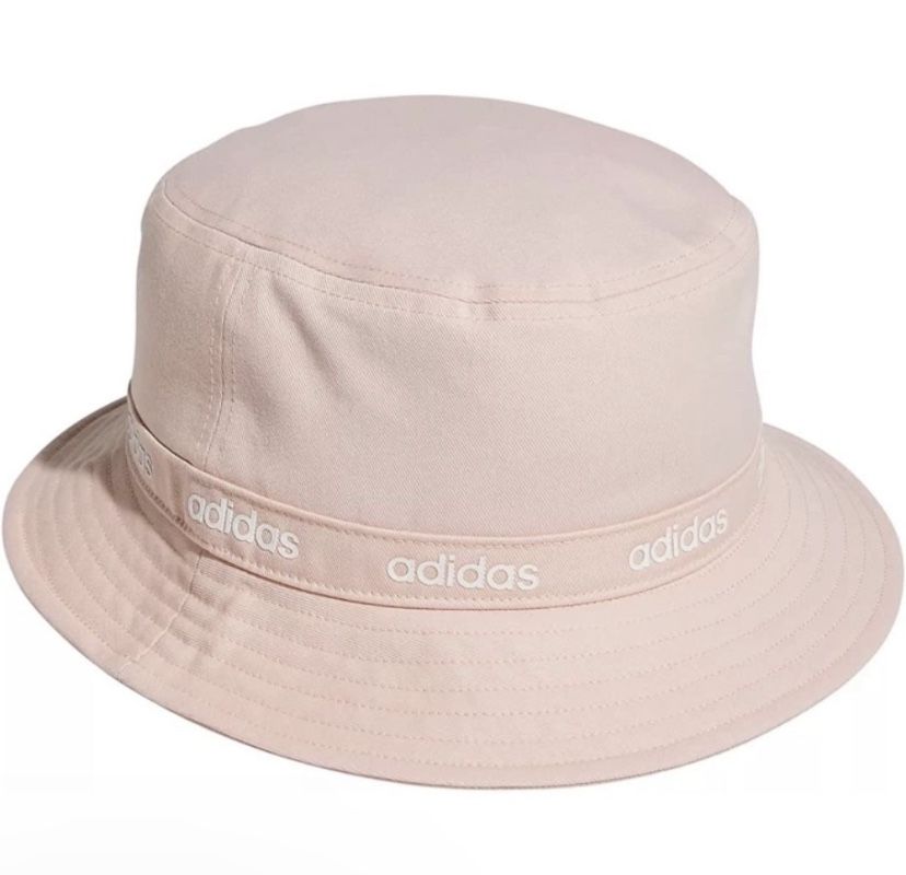 Pink Adidas Bucket Hat 