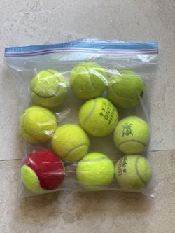 Bag of 10 Tennis Balls