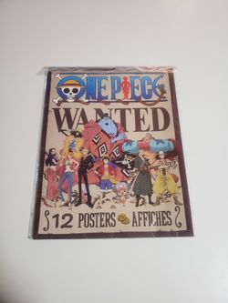 One Piece Wanted Wall Poster Pack
