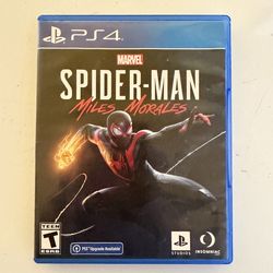 Spider-Man Miles Morales ps4