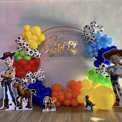 Arch Balloons - Decorations - Happy Birthday 