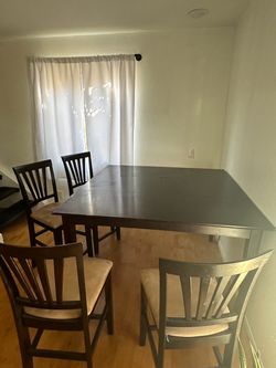 Dining Table Set w/ 4 Chairs