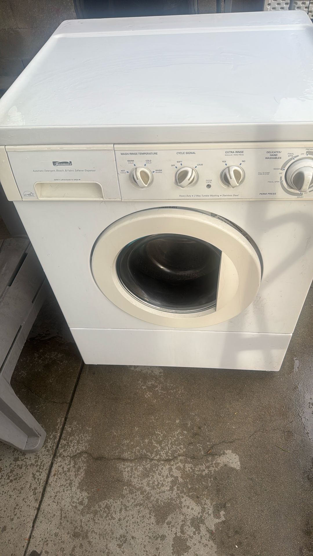 kenmore front load washer