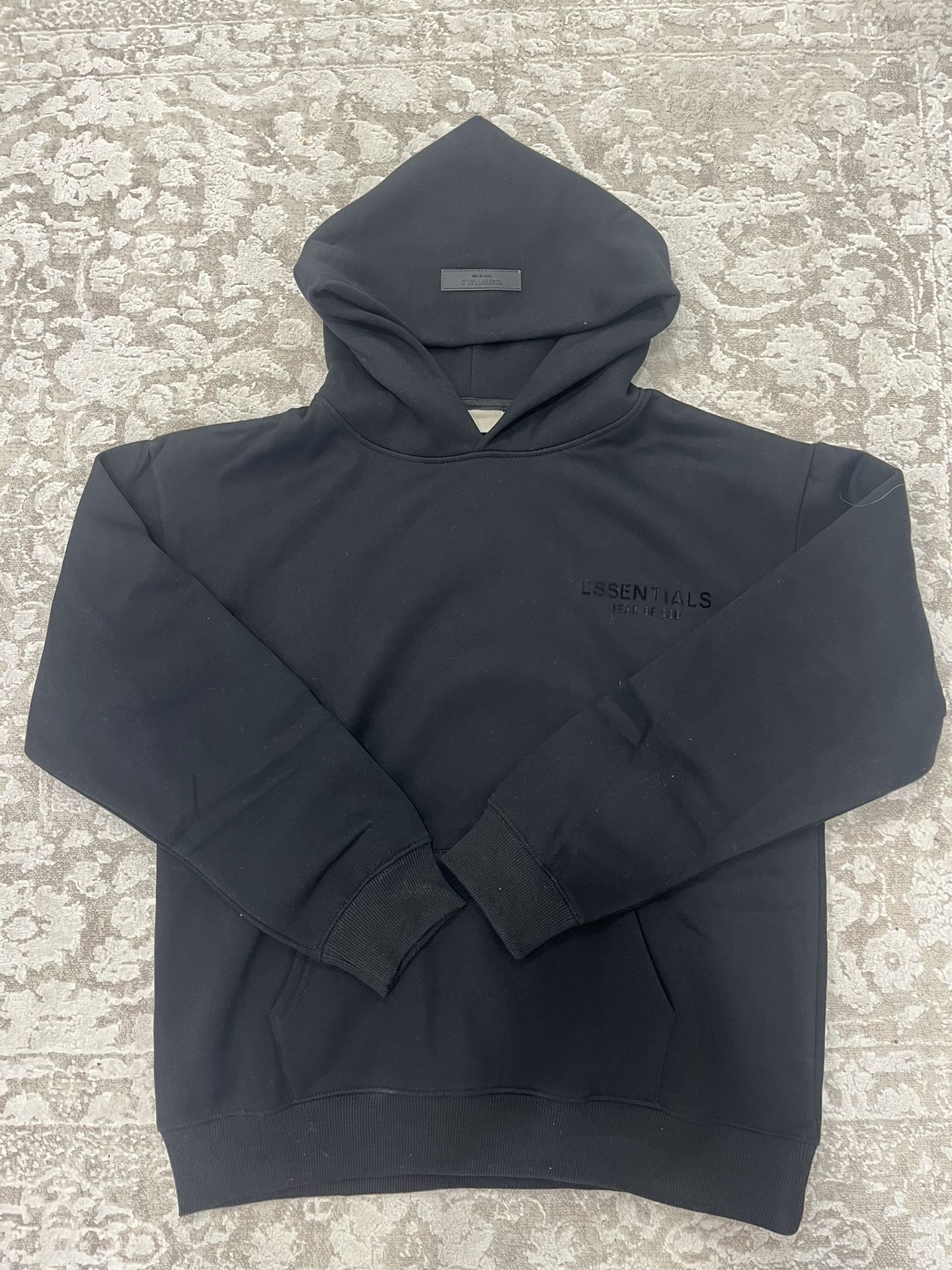 BRAND NEW Black Essentials Hoodie Size M
